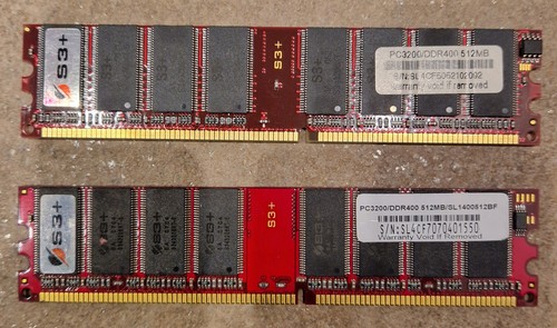 Coppia ram ddr1 - ram, 1gb