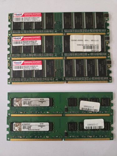 Stock ram 512gb 2x - 5,