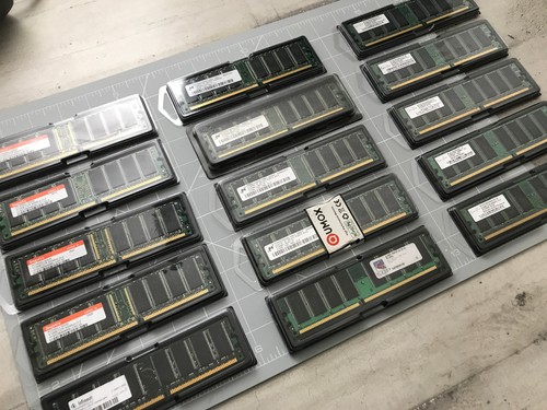 Lot ram ddr1 dimm - 15,