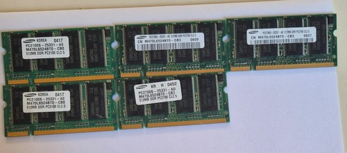 Lotto ram samsung ddr - ram,