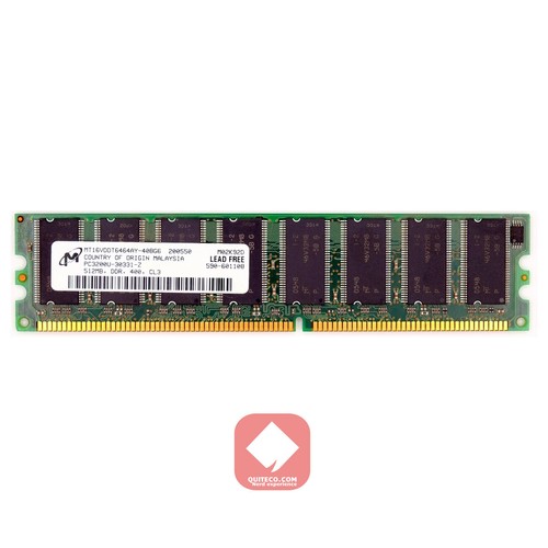 Ram ddr 400mhz - 400mhz, pc3200u