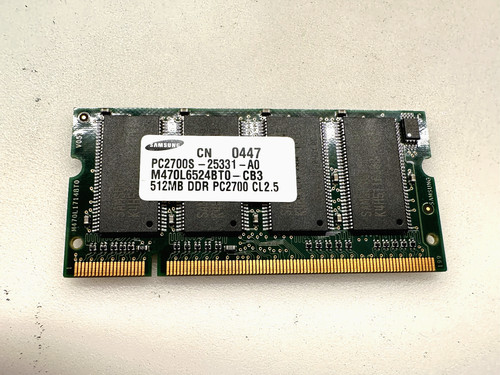 Ram samsung ddr 512mb - ram,