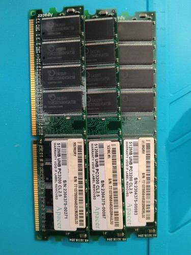 Ram ddr 512m apacer - ddr,