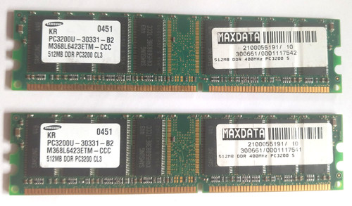 Ram ddr1 512 - 512, mb