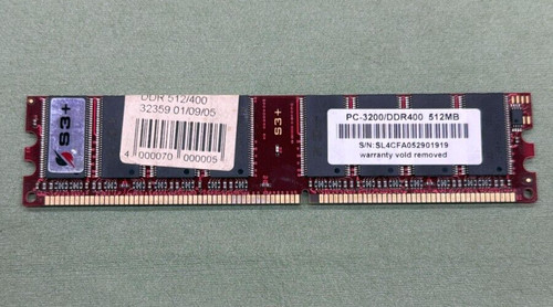 Ram pc3200 ddr400 512 mb - ram,
