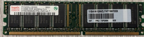 Ram dimm ddr hynix 512mb - ram,