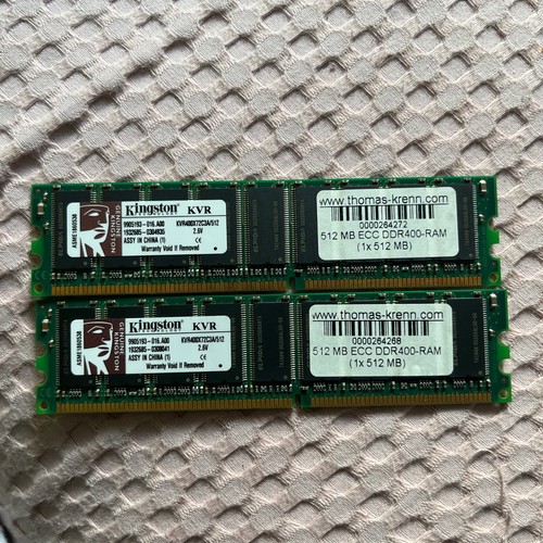 Kingston 512 ddr400 - 2x,