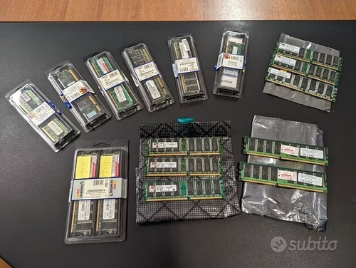 Ram ddr stock - pezzi, singoli