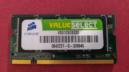 Ram dimm corsair - so-dimm, value