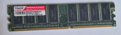 Ram vdata ddr 512mb - 512mb, pc3200