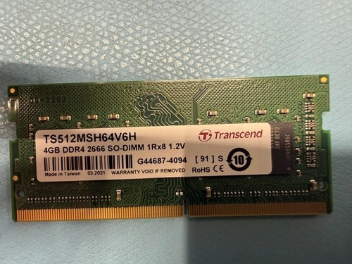 Transcend ram x 4gb - transcend, 1